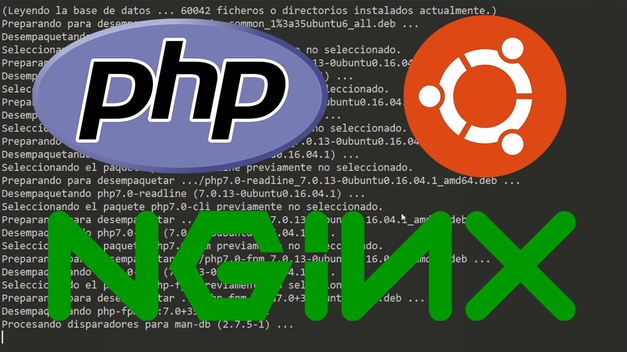 Nginx php fpm настройка ubuntu